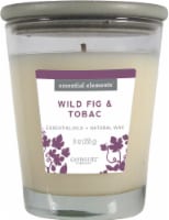 Candle-lite® Essential Elements® Wild Fig and Tobac Glass Jar Candle Perspective: Main