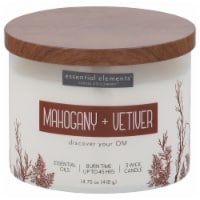 Essential Elements® Mahogany & Vetiver Candle Perspective: Main