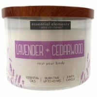Essential Elements® Lavender + Cedarwood Candle
