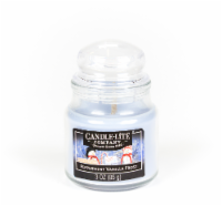 Candle-lite Peppermint Vanilla Frost Jar Candle- White Perspective: Main