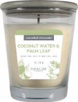 Candle-lite® Essential Elements® Coconut Water & Palm Leaf Jar Candle Perspective: Main