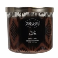 Candle-lite Palo Santo 3-Wick Glass Jar Candle - Brown Perspective: Main