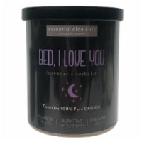 Candle-Lite Company® Essential Elements® Bed, I Love You 2-Wick Candle - Lavender and Verbena