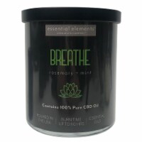 Candle-lite® CBD Breathe Rosemary + Mint Candle