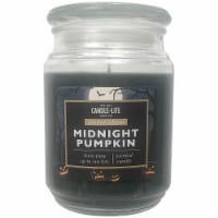Candle-lite Fall Midnight Pumpkin Jar Candle Perspective: Main