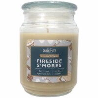 Candle-lite Fall Fireside S'mores Jar Candle Perspective: Main