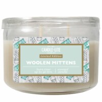 Candle-lite Limited Edtion Woolen Mittens Jar Candle - White Perspective: Main