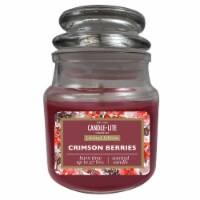 Candle-lite Limited Edition Scented Jar Candle - Crimson Berries Perspective: Main