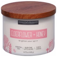 Essential Elements® Elderflower & Honey Jar Candle