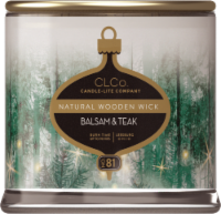 Candle-Lite™ Balsam & Teak Natural Wooden Wick Candle Perspective: Main