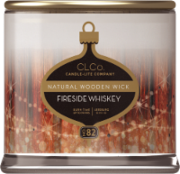 Candle-Lite™ Fireside Whiskey Natural Wooden Wick Candle