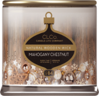 Candle-Lite™ Mahogany Chestnut Natural Wooden Wick Candle