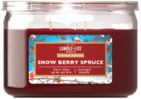 Candle-lite Snow Berry Spruce 3-Wick Candle Perspective: Main