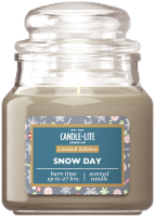 Candle-Lite Limited Edition Snow Day Scent Jar Candle Perspective: Main