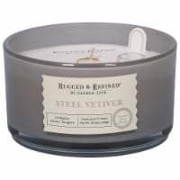Candle-lite Rugged & Refined Steel Vetiver Perspective: Main