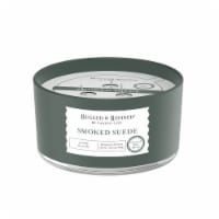 Candle-Lite Rugged & Refined® Smoked Suede Natural Wax Blend Jar Candle Perspective: Main