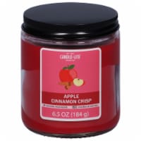 Candle-lite® Apple Cinnamon Crisp Screw Top Lid Jar Candle Perspective: Main