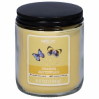 Candle-Lite® Chasing Butterflies Jar Candle Perspective: Main
