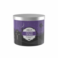 Candle-lite 14 oz Here For The Boos Shrink Sleeve Halloween Jar Candle
