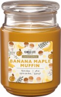 Candle-Lite 18 oz Banana Maple Muffin Candle Perspective: Main