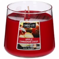 Candle-lite Apple Cinnamon Crisp 2 Wick Tapered Jar Candle Perspective: Main