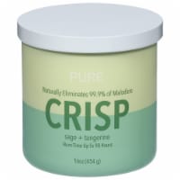 Candle-lite® Pure 2-Wick Jar Candle Crisp Perspective: Main