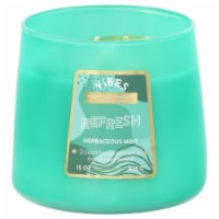 Essential Elements® Vibes Refresh Fruity Floral Jar Candle Perspective: Main