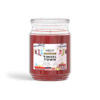 Candle-lite® Tinsel Town Christmas Jar Candle Perspective: Main