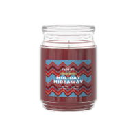 Candle-Lite® Holiday Hideaway Jar Candle with Glass Lid Perspective: Main