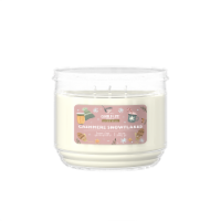Candle-lite Cashmere Snowflake Jar Candle Perspective: Main