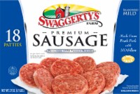 Swaggerty's Farm® 18 Premium Breakfast Sausage Patties, Mild Perspective: Main