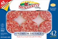 Swaggerty's® Premium Mild Sausage Patties Perspective: Main