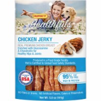 Ruffin' it Healthfuls Chicken Flavor Jerkey Dog Treat, 5 Oz. 08322