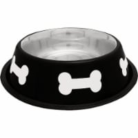 Ruffin' it 32oz Ss Black/Bones Bowl 19235