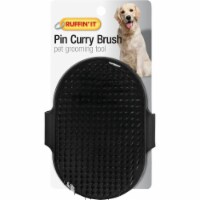 Westminster Pet Ruffin' it Plastic Palm Grooming Pet Brush 19781