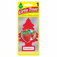 Little Trees® Strawberry Air Freshener - Red Perspective: Main