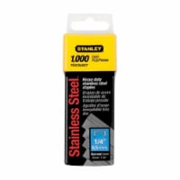Stanley TRA704SST 0.42 in. Stainless Steel Narrow Crown Staples