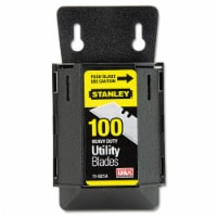 Stanley Wall Mount Utility Knife Blade Dispenser w/Blades 100/Pack 11921A Perspective: Main