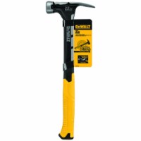 DeWalt Checkered Face Steel Handle Claw Hammer
