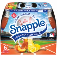 Snapple All Natural Peach Tea & Lemonade Beverage Perspective: Main