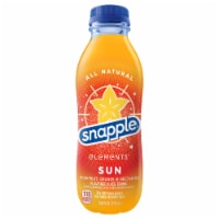 Snapple Elements Sun Flavored Juice Perspective: Main