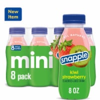Snapple Strawberry Kiwi Juice Mini Bottles Perspective: Main