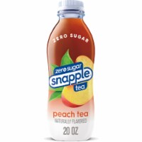 Snapple® Zero Sugar Peach Iced Tea Perspective: Main