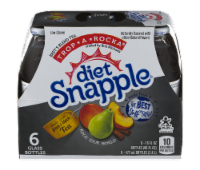 Diet Snapple Trop-A-Rocka Iced Tea Drinks Perspective: Main