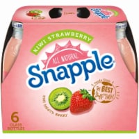 Snapple® Kiwi Strawberry Glass Bottles Perspective: Main