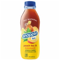 Snapple Peach Iced Tea & Lemonade Bottle Perspective: Main