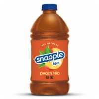 Snapple All Natural Diet Peach Tea, 6 bottles / 16 fl oz - Ralphs