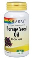 Solaray Borage Seed Oil GLA Softgels 240mg Perspective: front