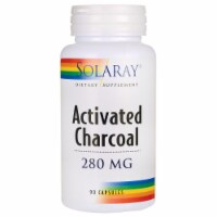 Solaray Activated Charcoal 280 mg 90 Veg Caps