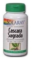 Solaray Cascara Sagrada Capsules 450mg Perspective: front
